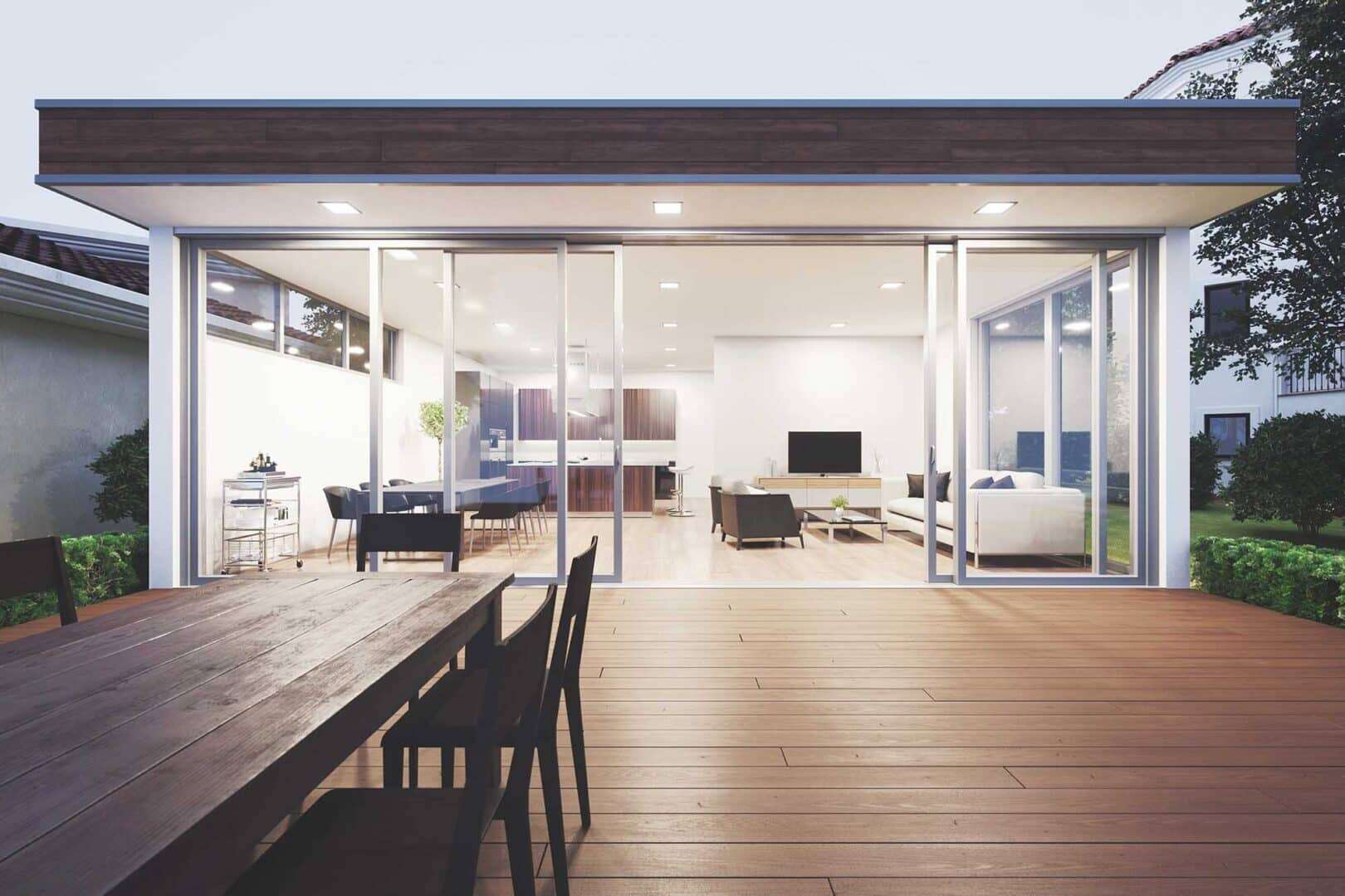 Modern Luxury Home Showcase Patio